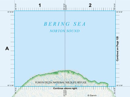 Alaska Atlas & Gazetteer Page 102 Inset Preview 1