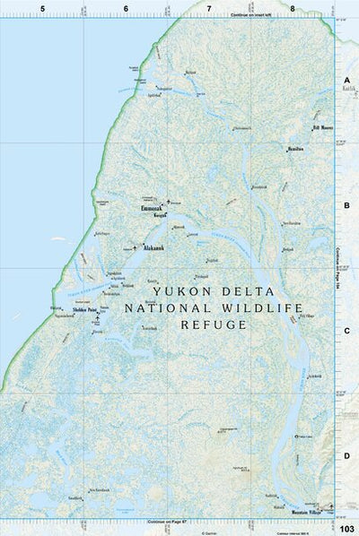 Alaska Atlas & Gazetteer Page 103 Preview 1