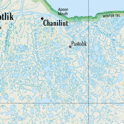 Alaska Atlas & Gazetteer Page 104 Preview 3