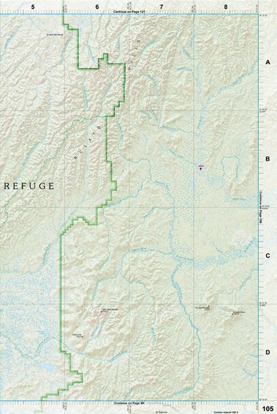 Alaska Atlas & Gazetteer Page 105 Preview 1