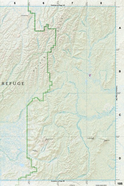Alaska Atlas & Gazetteer Page 105 Preview 1
