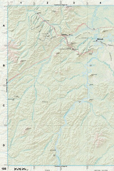 Alaska Atlas & Gazetteer Page 108 Preview 1