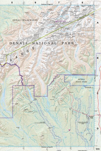 Alaska Atlas & Gazetteer Page 111 Preview 1