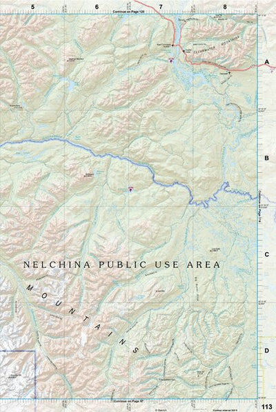 Alaska Atlas & Gazetteer Page 113 Preview 1