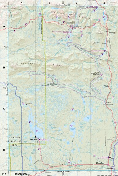 Alaska Atlas & Gazetteer Page 114 Preview 1