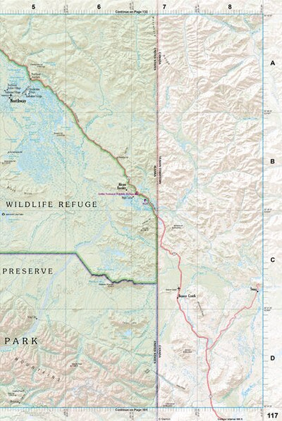 Alaska Atlas & Gazetteer Page 117 Preview 1