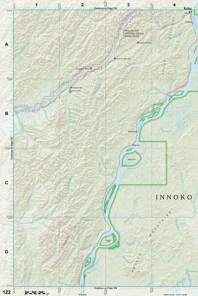 Alaska Atlas & Gazetteer Page 122 Preview 1
