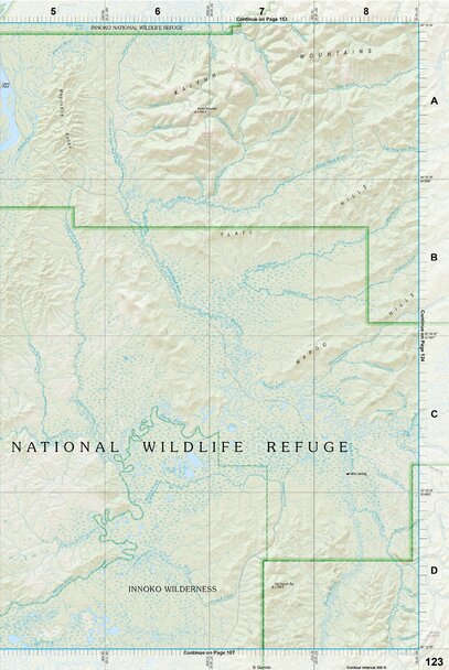 Alaska Atlas & Gazetteer Page 123 Preview 1