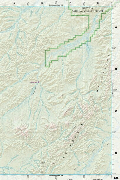 Alaska Atlas & Gazetteer Page 125 Preview 1