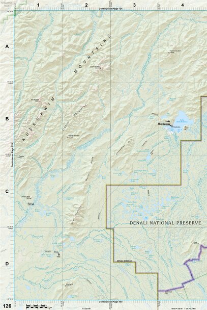 Alaska Atlas & Gazetteer Page 126 Preview 1