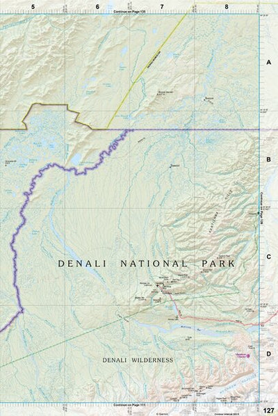 Alaska Atlas & Gazetteer Page 127 Preview 1