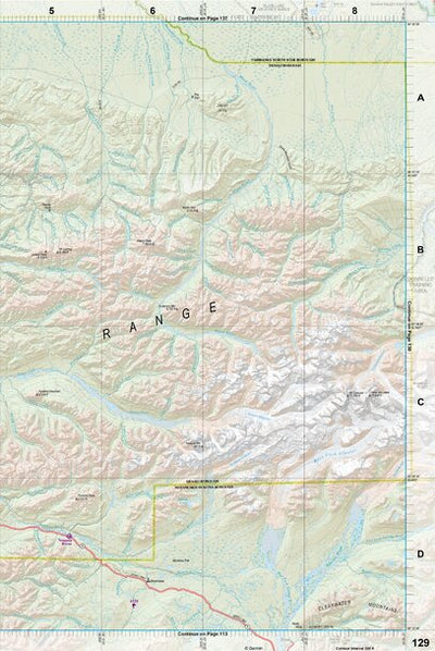 Alaska Atlas & Gazetteer Page 129 Preview 1