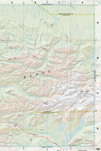 Alaska Atlas & Gazetteer Page 129 Preview 1