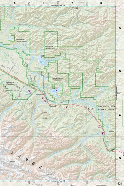 Alaska Atlas & Gazetteer Page 131 Preview 1