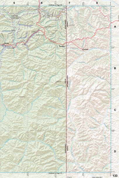 Alaska Atlas & Gazetteer Page 133 Preview 1
