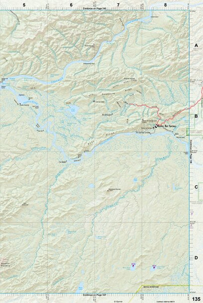 Alaska Atlas & Gazetteer Page 135 Preview 1