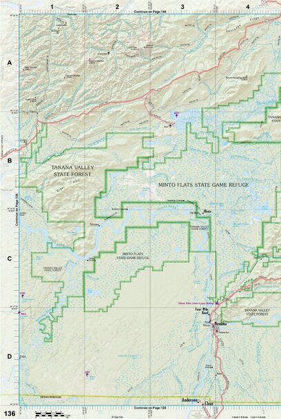 Alaska Atlas & Gazetteer Page 136 Preview 1