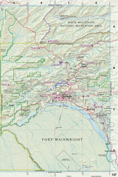 Alaska Atlas & Gazetteer Page 137 Preview 1