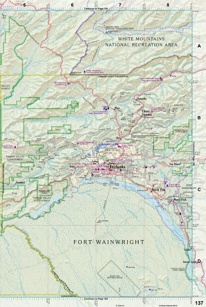 Alaska Atlas & Gazetteer Page 137 Preview 1