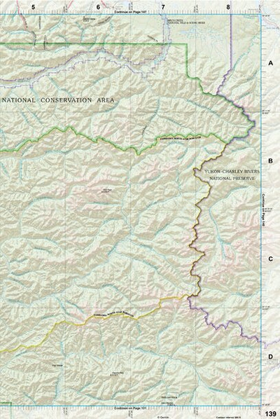 Alaska Atlas & Gazetteer Page 139 Preview 1