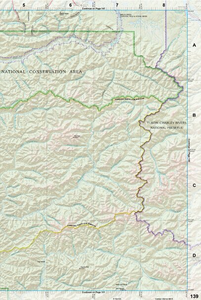 Alaska Atlas & Gazetteer Page 139 Preview 1