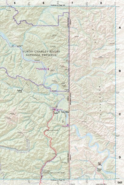 Alaska Atlas & Gazetteer Page 141 Preview 1
