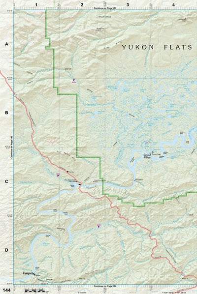 Alaska Atlas & Gazetteer Page 144 Preview 1