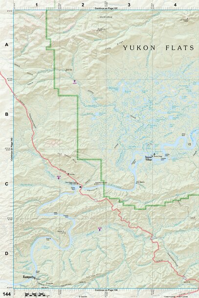 Alaska Atlas & Gazetteer Page 144 Preview 1