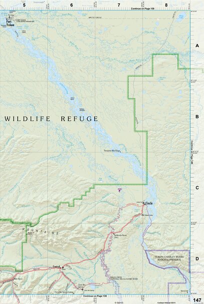 Alaska Atlas & Gazetteer Page 147 Preview 1