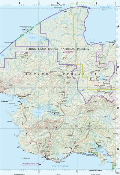 Alaska Atlas & Gazetteer Page 151 Preview 1