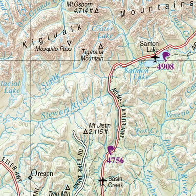 Alaska Atlas & Gazetteer Page 151 Preview 3