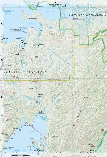 Alaska Atlas & Gazetteer Page 152 Preview 1