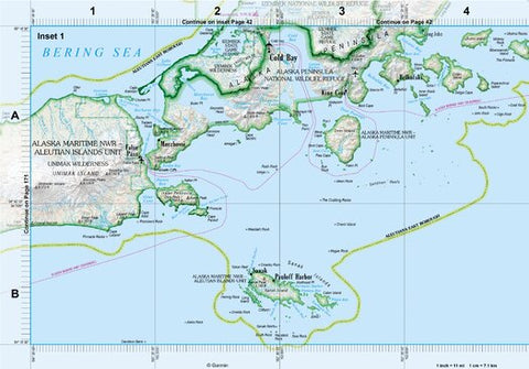 Alaska Atlas & Gazetteer Page 168 Inset 1 Preview 1