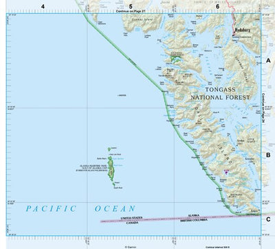 Alaska Atlas & Gazetteer Page 23 Preview 1