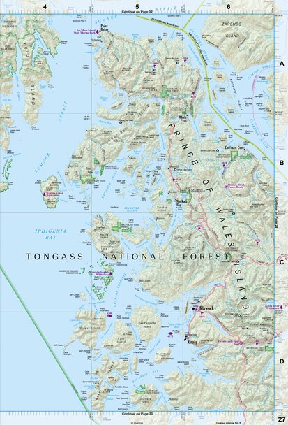 Alaska Atlas & Gazetteer Page 27 Preview 1