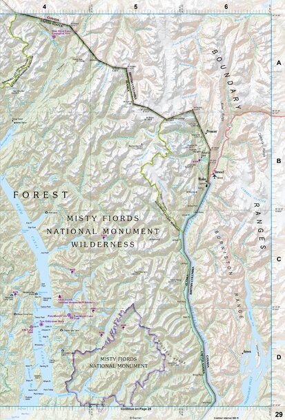 Alaska Atlas & Gazetteer Page 29 Preview 1