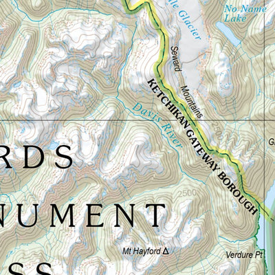 Alaska Atlas & Gazetteer Page 29 Preview 2