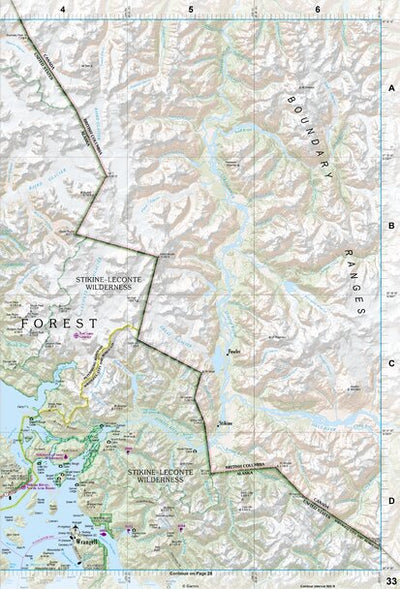 Alaska Atlas & Gazetteer Page 33 Preview 1