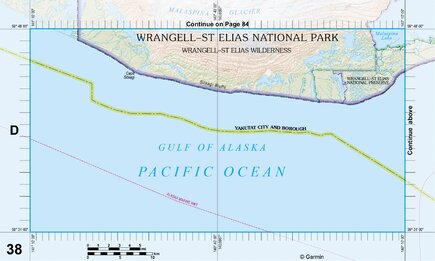 Alaska Atlas & Gazetteer Page 38 Inset Preview 1