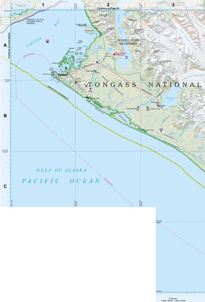 Alaska Atlas & Gazetteer Page 38 Preview 1