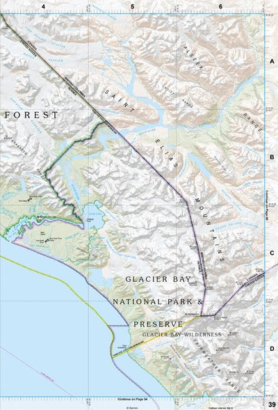 Alaska Atlas & Gazetteer Page 39 Preview 1
