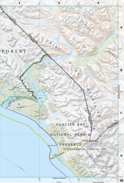 Alaska Atlas & Gazetteer Page 39 Preview 1