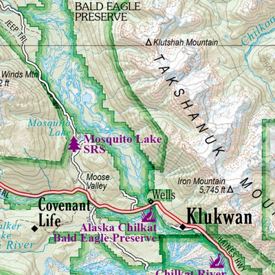 Alaska Atlas & Gazetteer Page 40 Preview 3