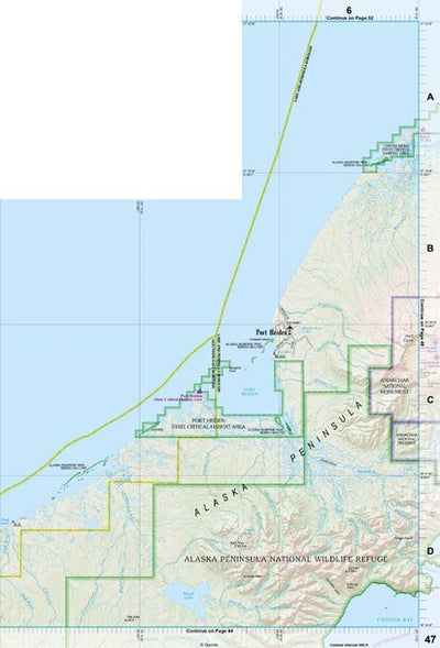 Alaska Atlas & Gazetteer Page 47 Preview 1