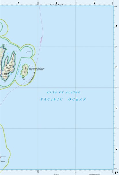 Alaska Atlas & Gazetteer Page 57 Preview 1