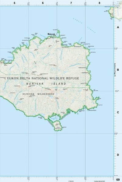 Alaska Atlas & Gazetteer Page 69 Preview 1