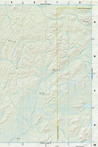 Alaska Atlas & Gazetteer Page 75 Preview 1