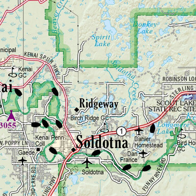 Alaska Atlas & Gazetteer Page 78 Preview 3