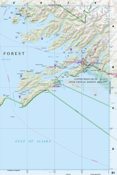 Alaska Atlas & Gazetteer Page 81 Preview 1