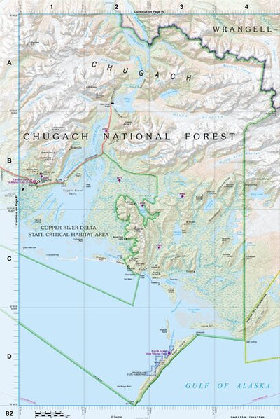 Alaska Atlas & Gazetteer Page 82 Preview 1